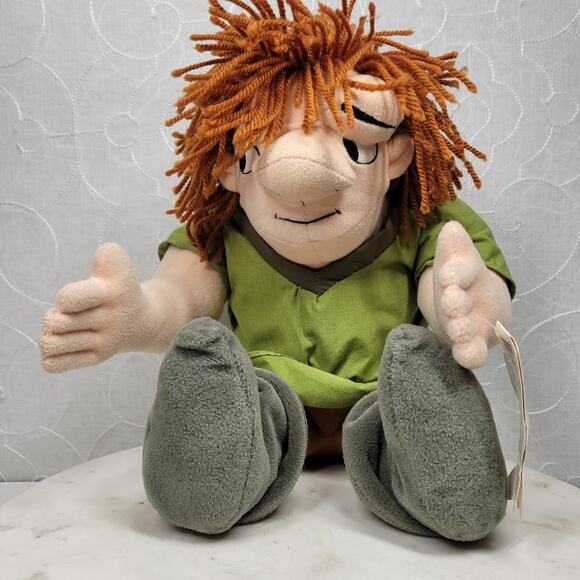 Vintage Disneyland Hunchback Notre Dame Plush 10" Mouseke Toys Quasimodo Doll - Picture 1 of 15